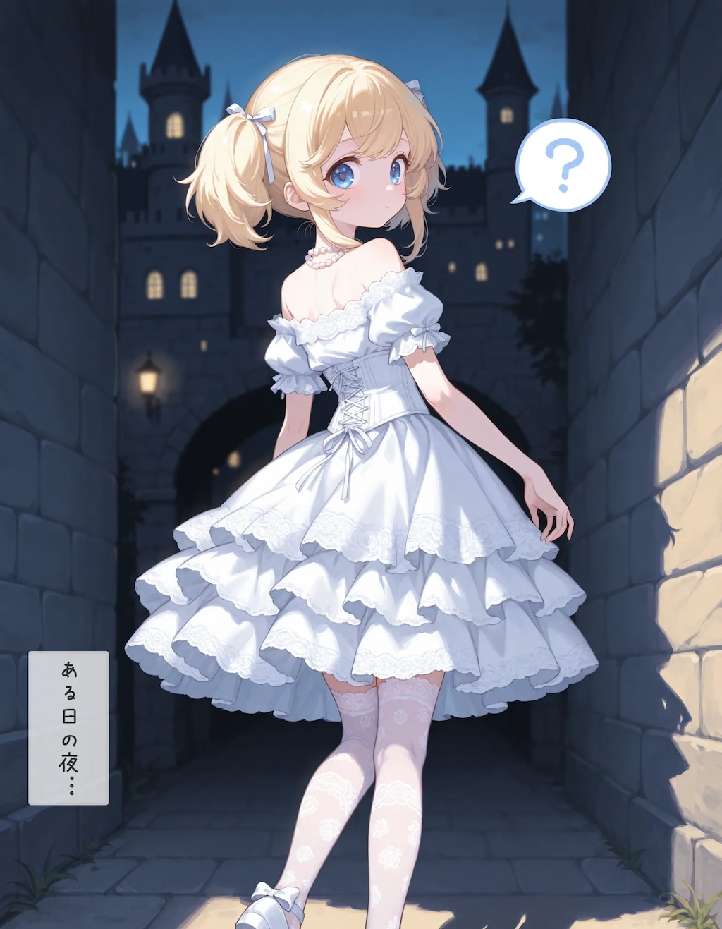 【漫画】漏れそうなドレスの男の娘chan！