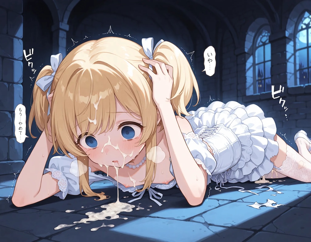 【漫画】漏れそうなドレスの男の娘chan！