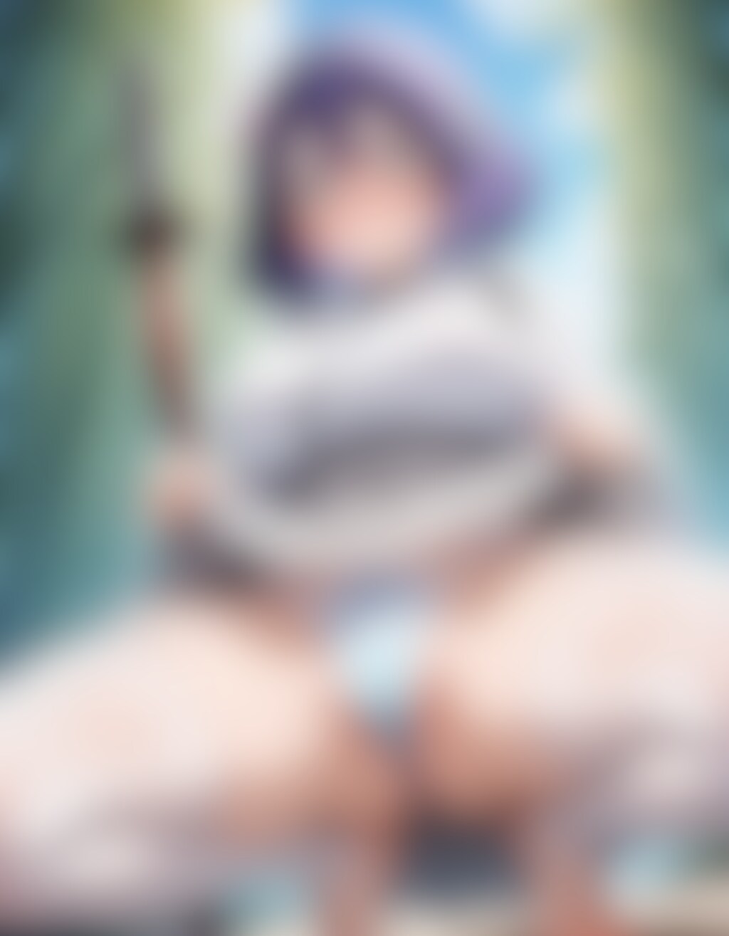 嫌な顔でパンツ見せてくる女の子～剣道部編～