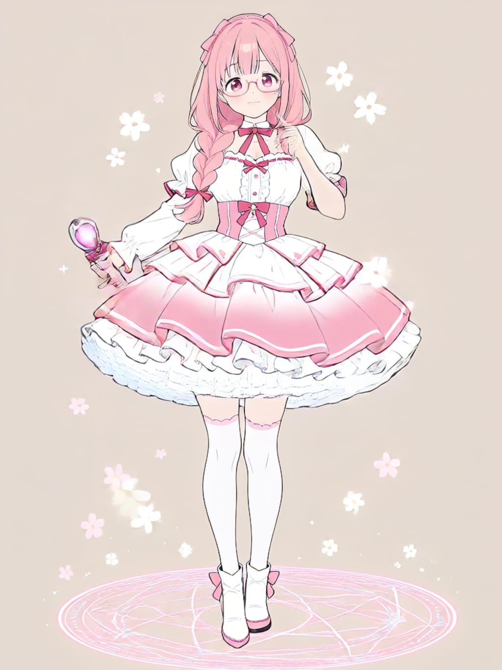【誕生日FA】変身、てんてこ舞ちゃん【パラパライラスト４０】