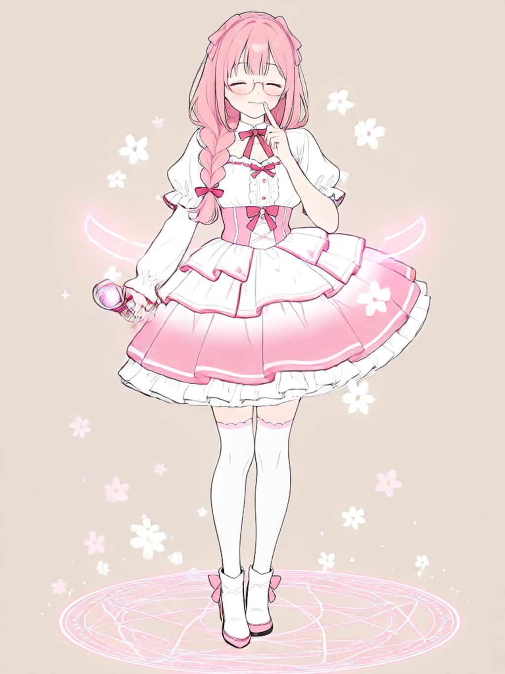 【誕生日FA】変身、てんてこ舞ちゃん【パラパライラスト４０】