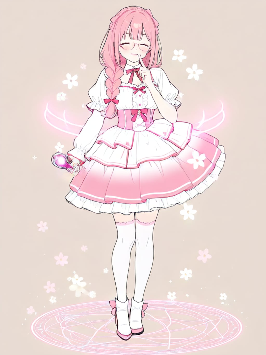 【誕生日FA】変身、てんてこ舞ちゃん【パラパライラスト４０】