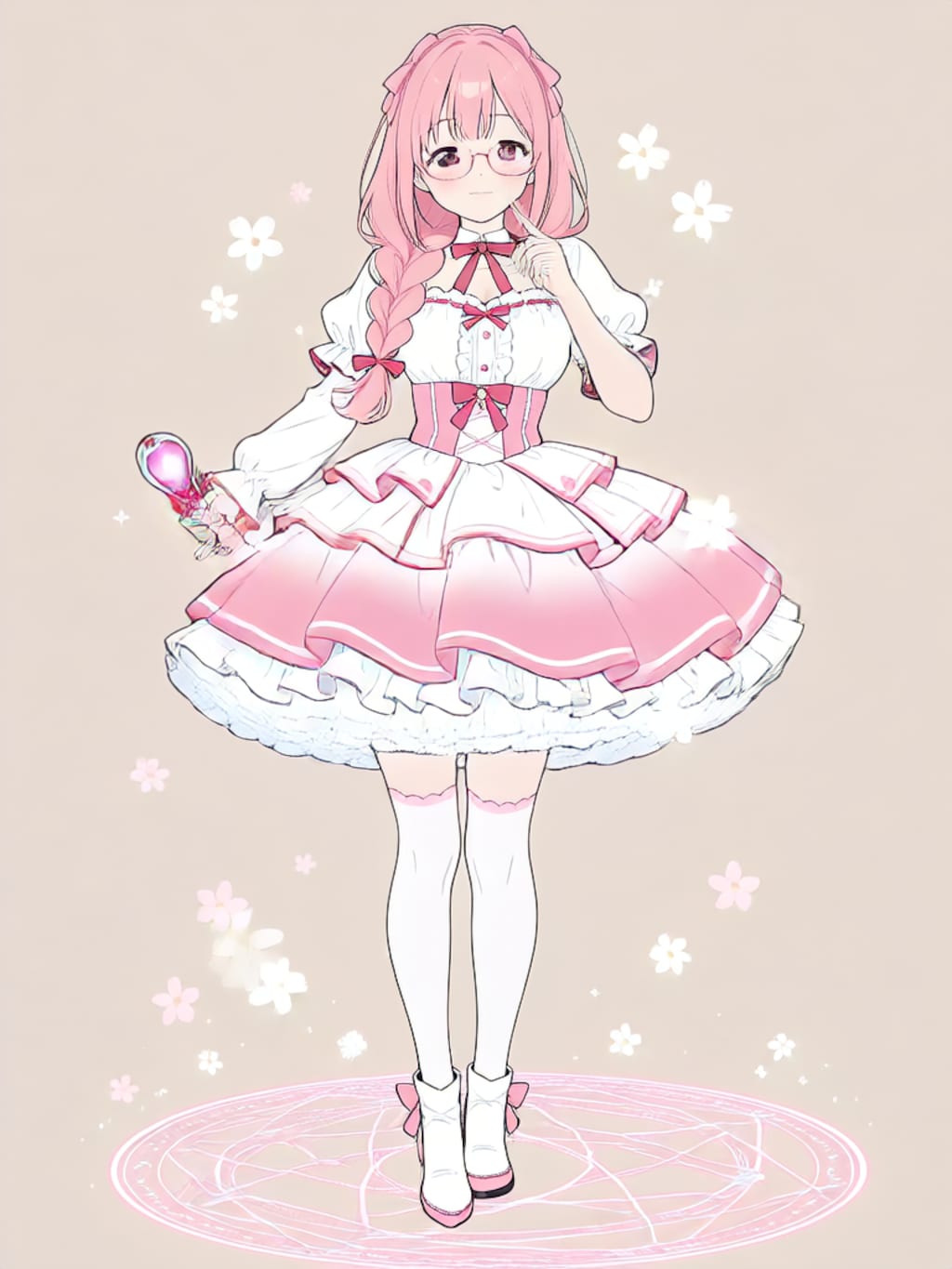【誕生日FA】変身、てんてこ舞ちゃん【パラパライラスト４０】