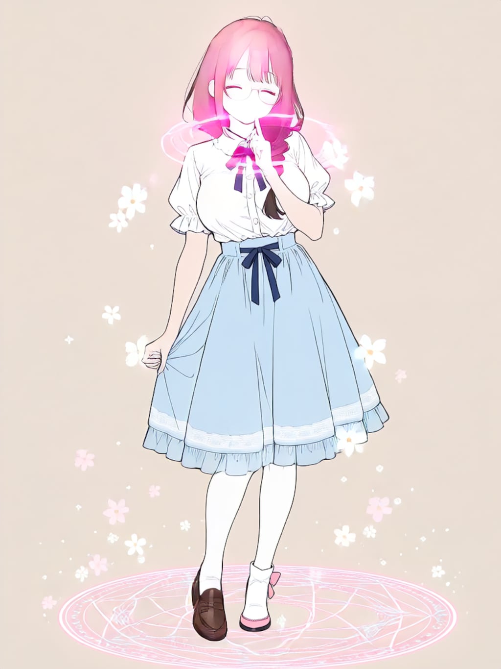 【誕生日FA】変身、てんてこ舞ちゃん【パラパライラスト４０】