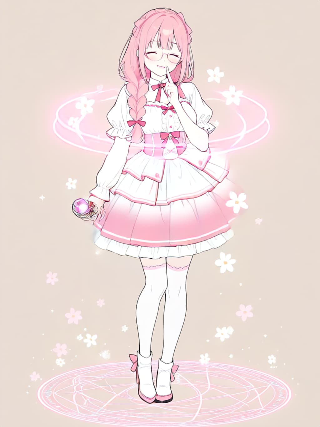 【誕生日FA】変身、てんてこ舞ちゃん【パラパライラスト４０】