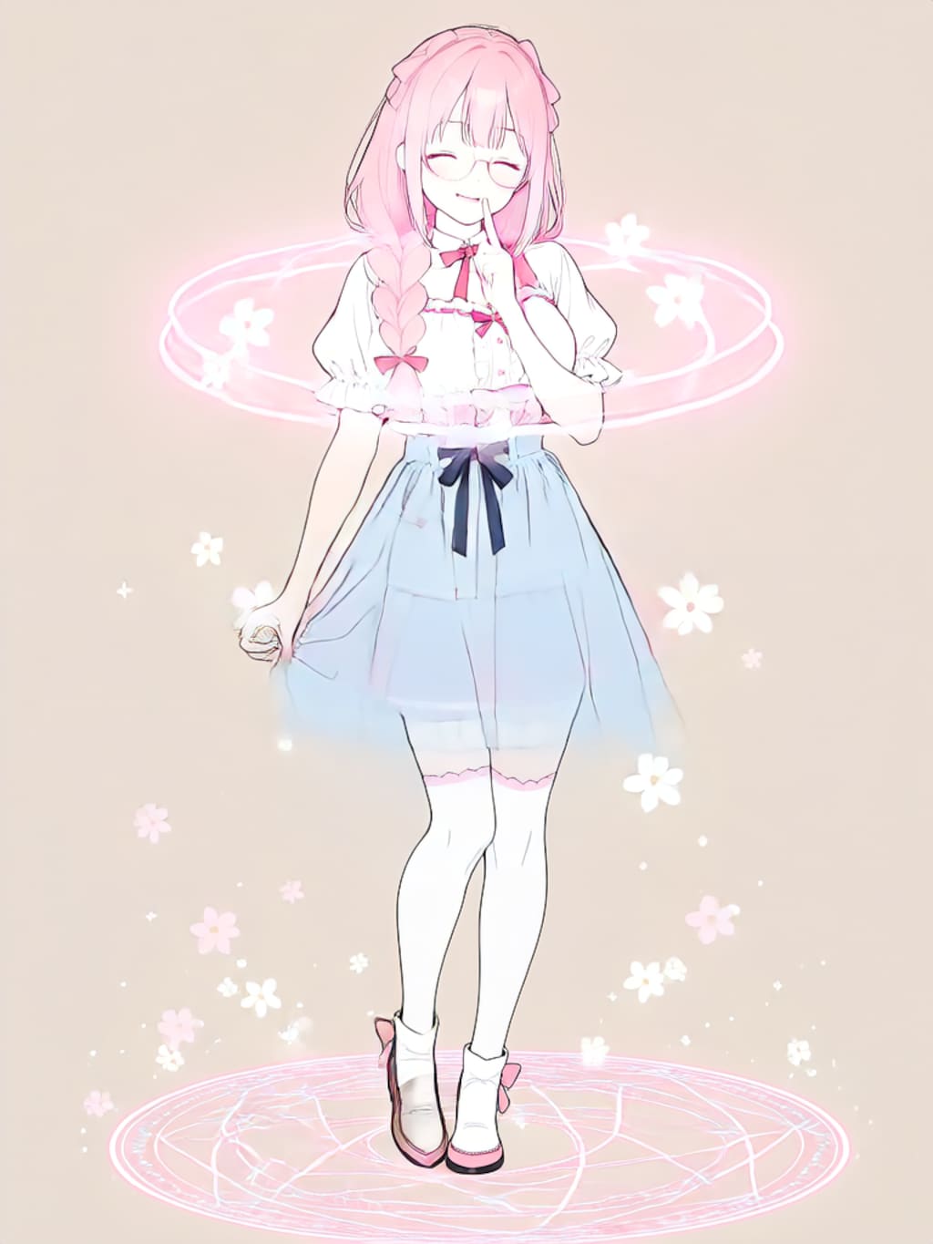 【誕生日FA】変身、てんてこ舞ちゃん【パラパライラスト４０】