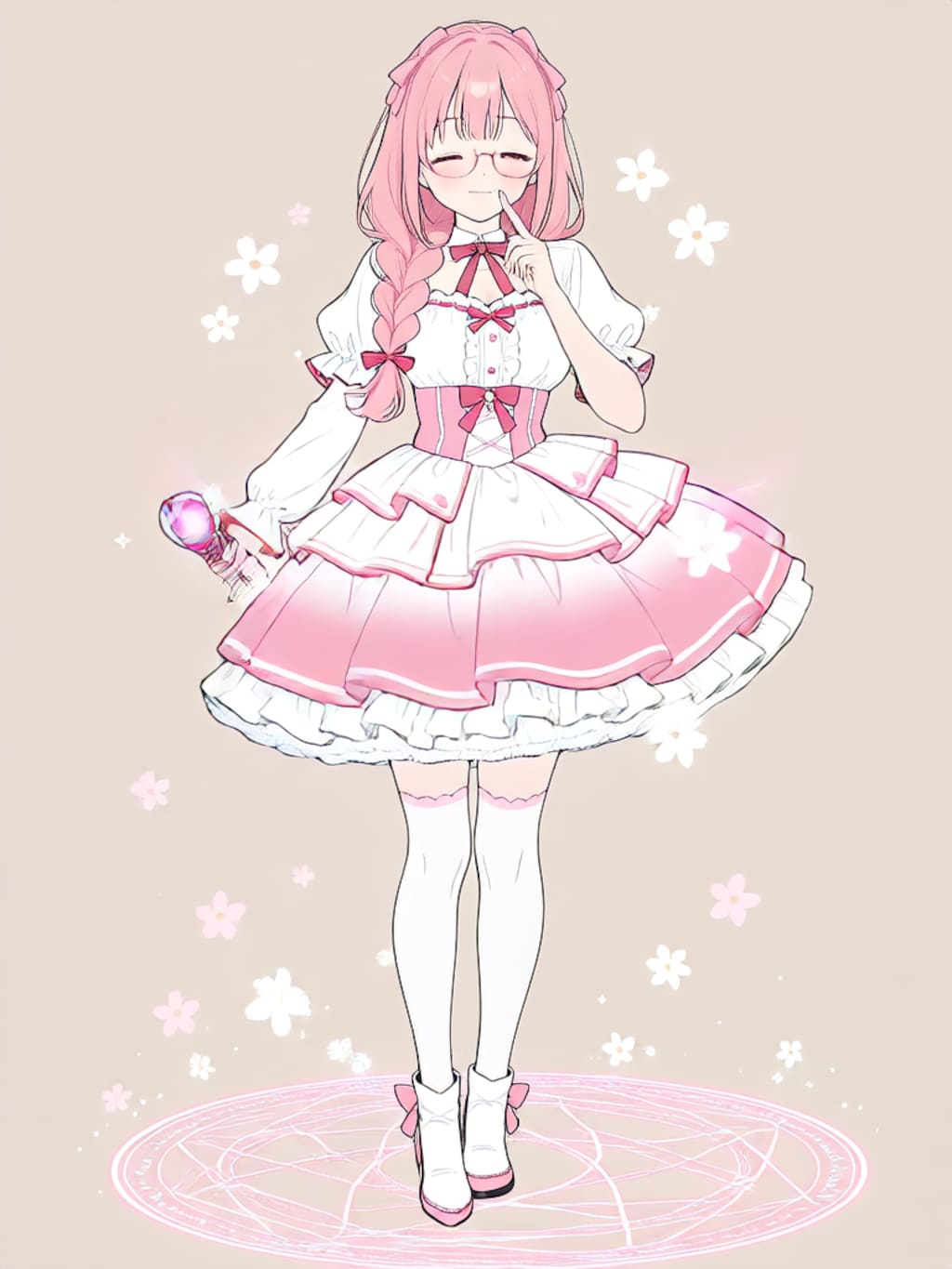 【誕生日FA】変身、てんてこ舞ちゃん【パラパライラスト４０】