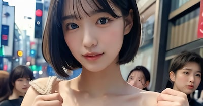 (9枚)街中おっぱい調査