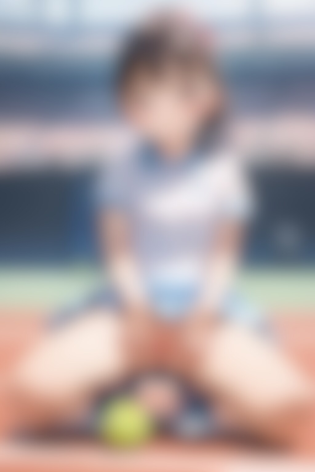 テニス部〇リJ〇ちゃんたちがノーパンくぱぁ（６枚）