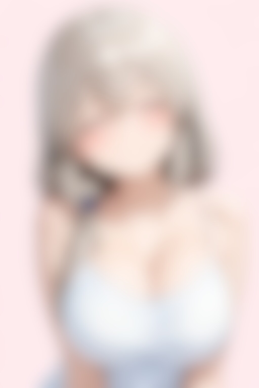 Uzaki Tsuki wearing a camisole
