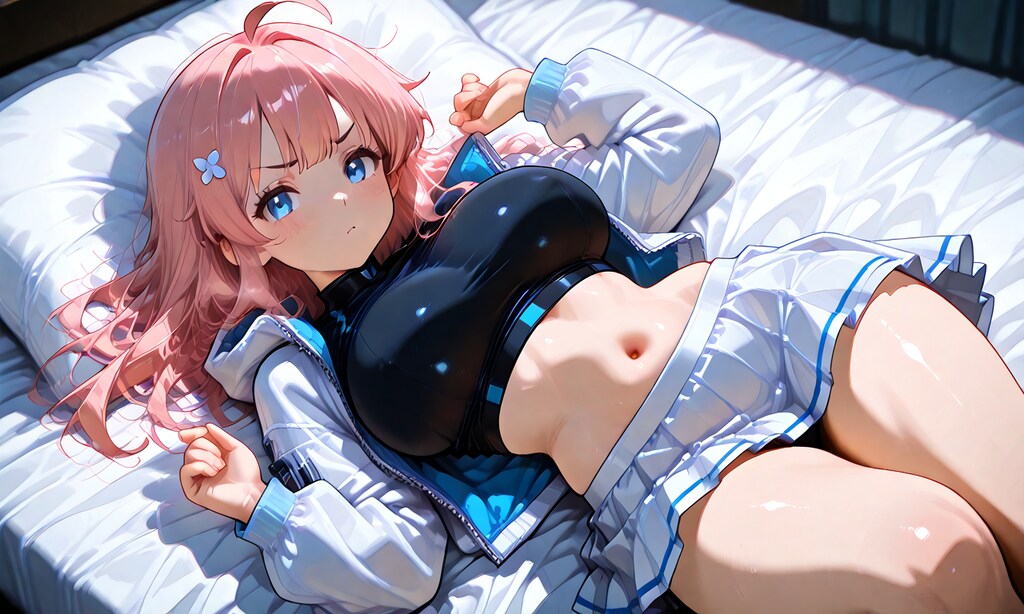 横になるアールちゃん