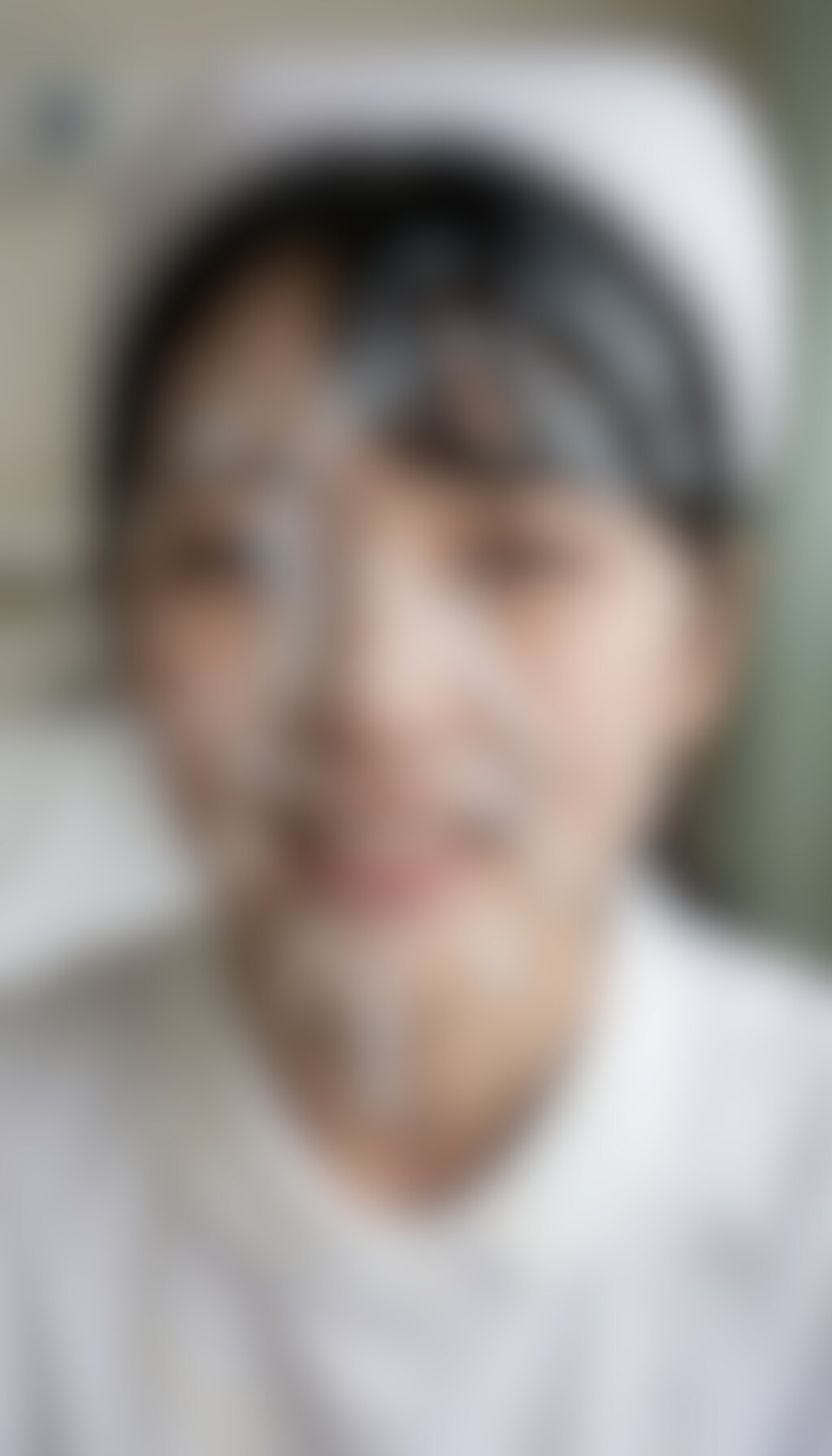 ナースの大量顔射