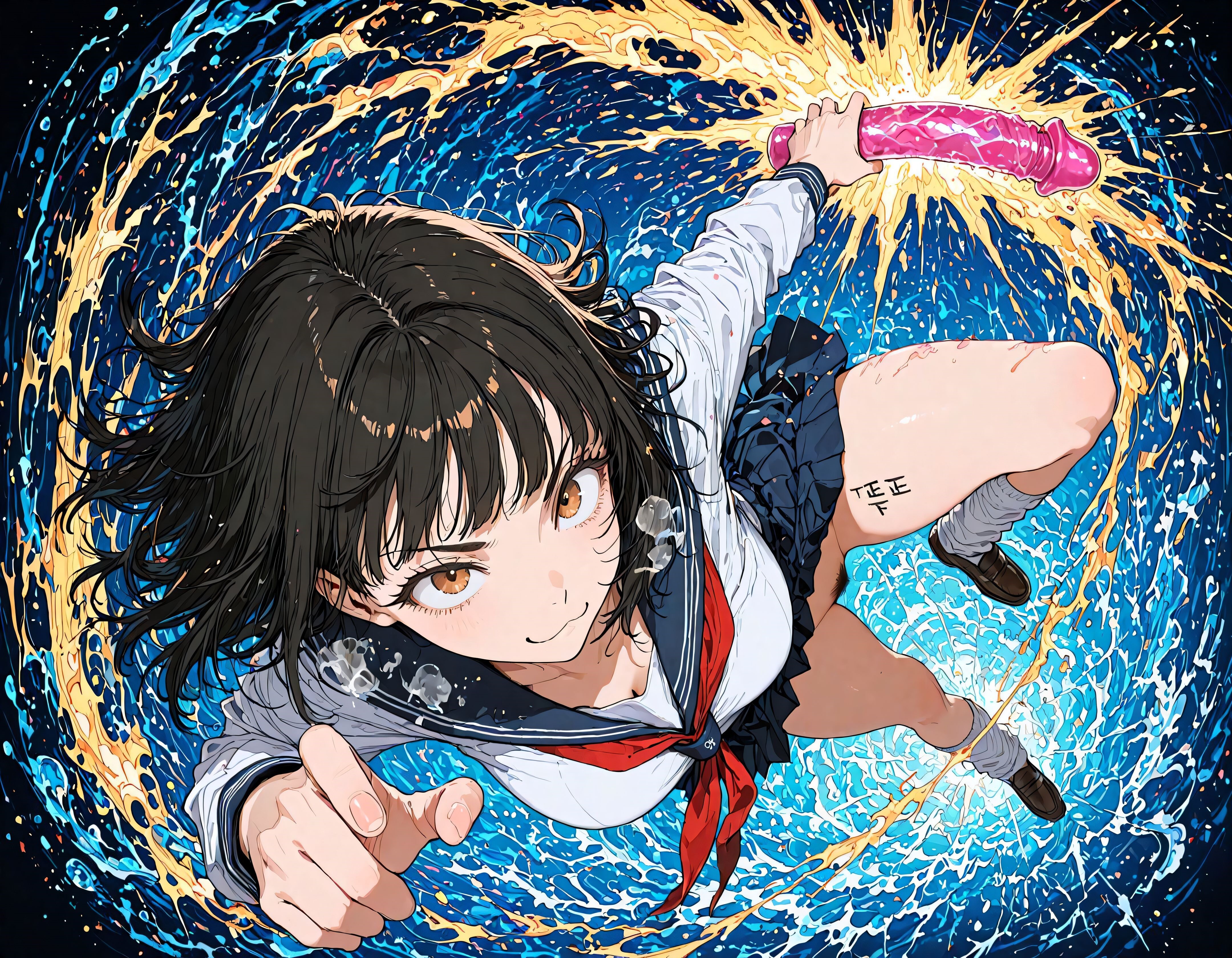 ディルドと制服