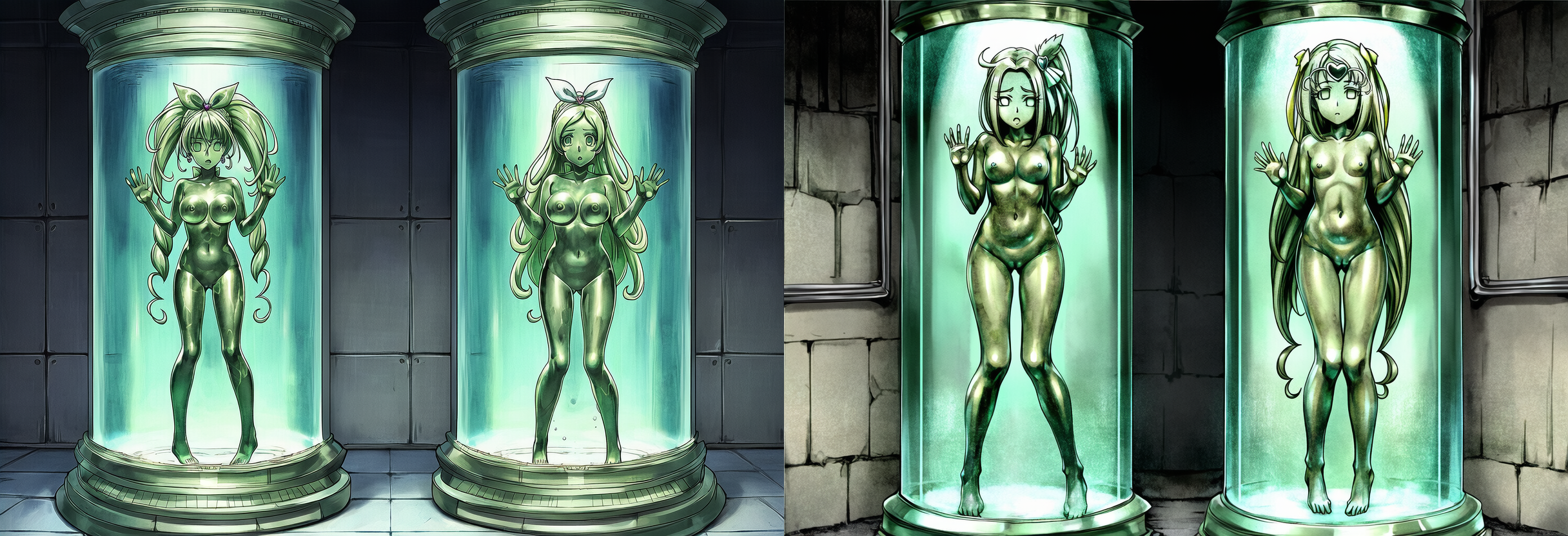 【リクエスト】○ッポリトタールの実験台にされて固められる○イート○リキュア