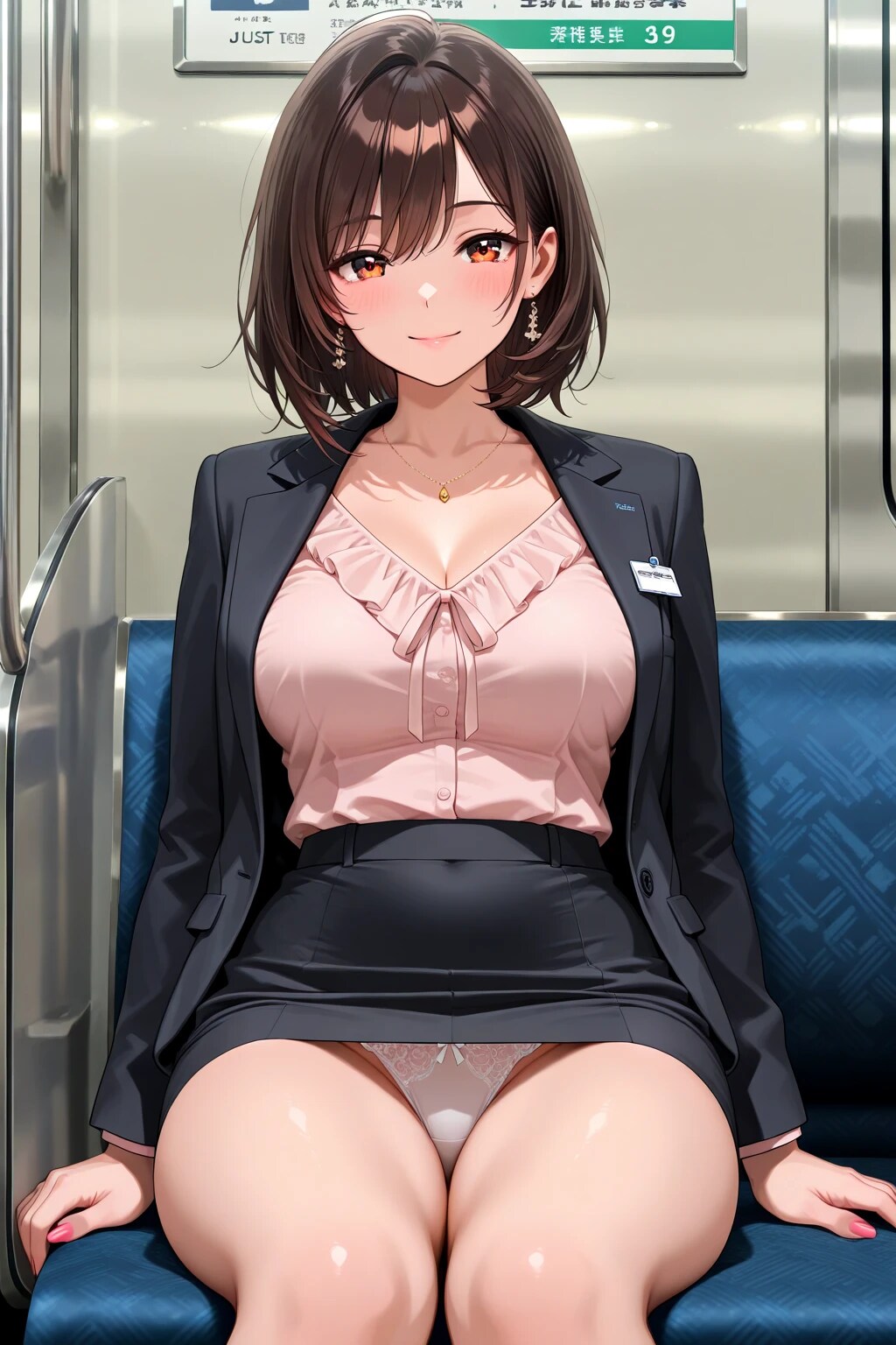 40枚：電車パンチラ