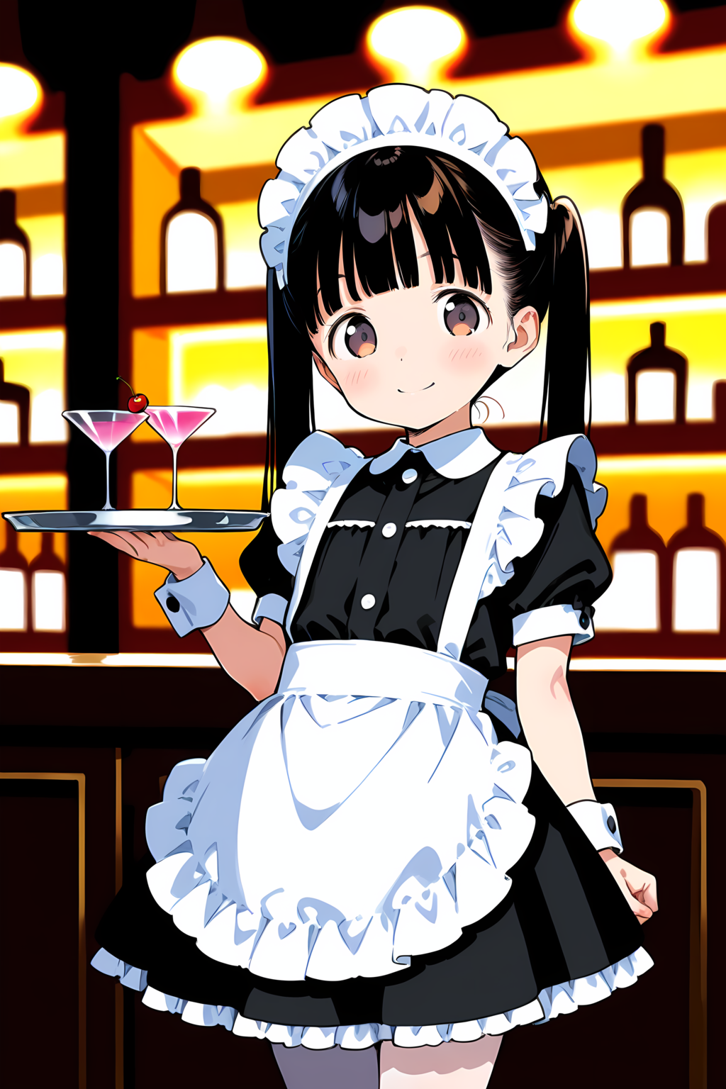 8000いいね お祝いイラストの別バージョン
