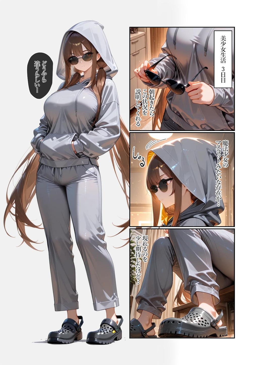 手描き加筆漫画・体験版前編