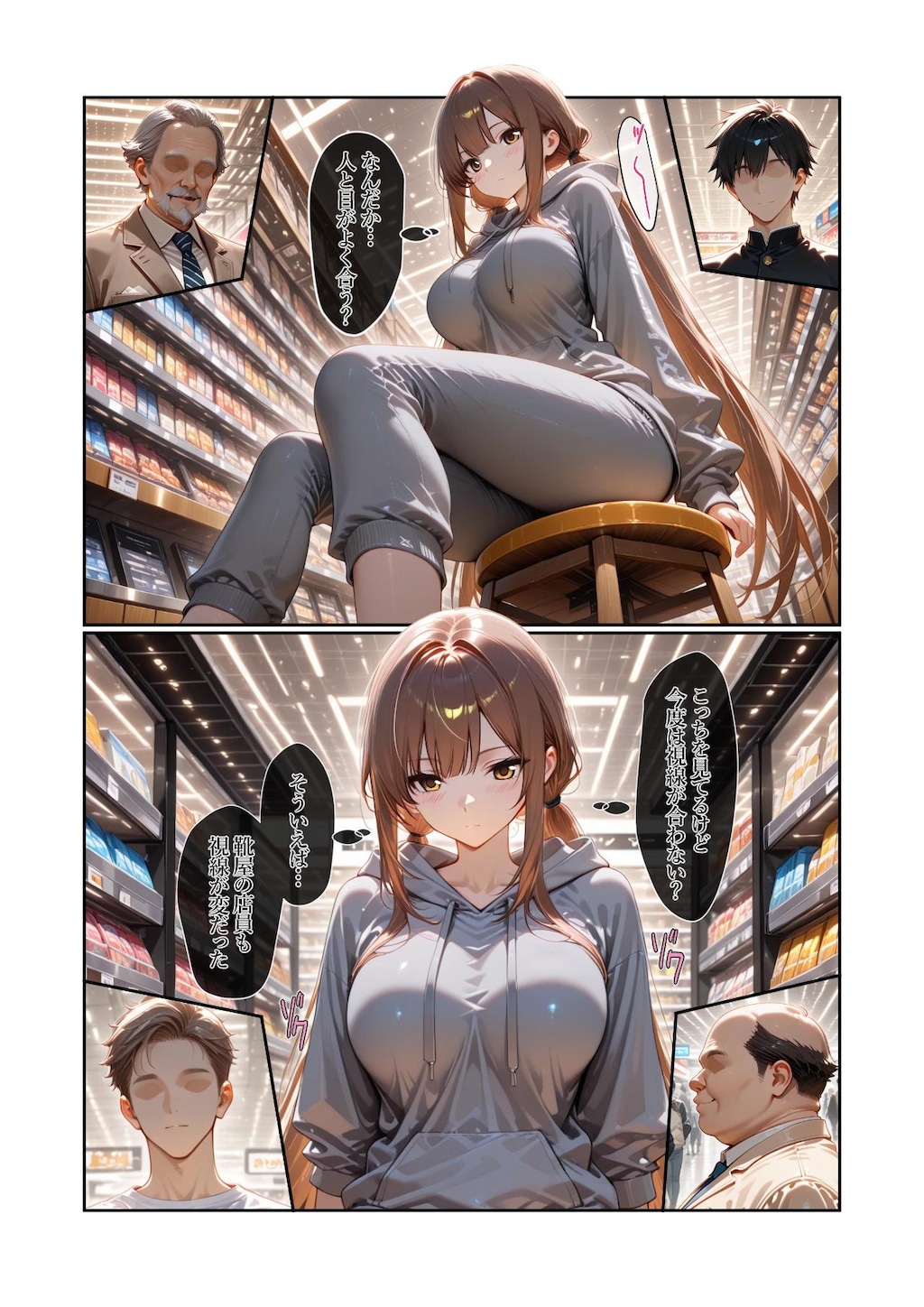 手描き加筆漫画・体験版前編