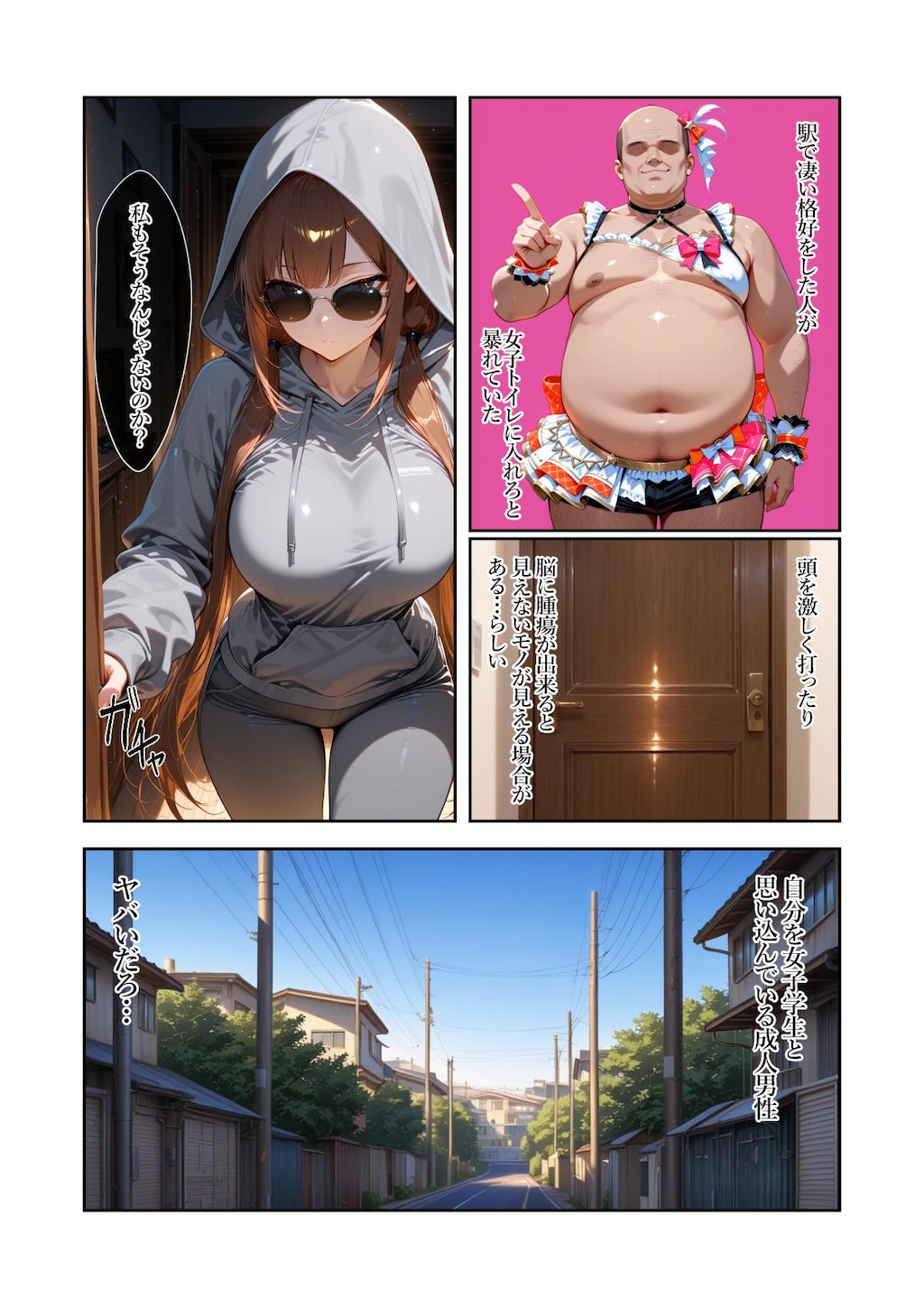 手描き加筆漫画・体験版前編