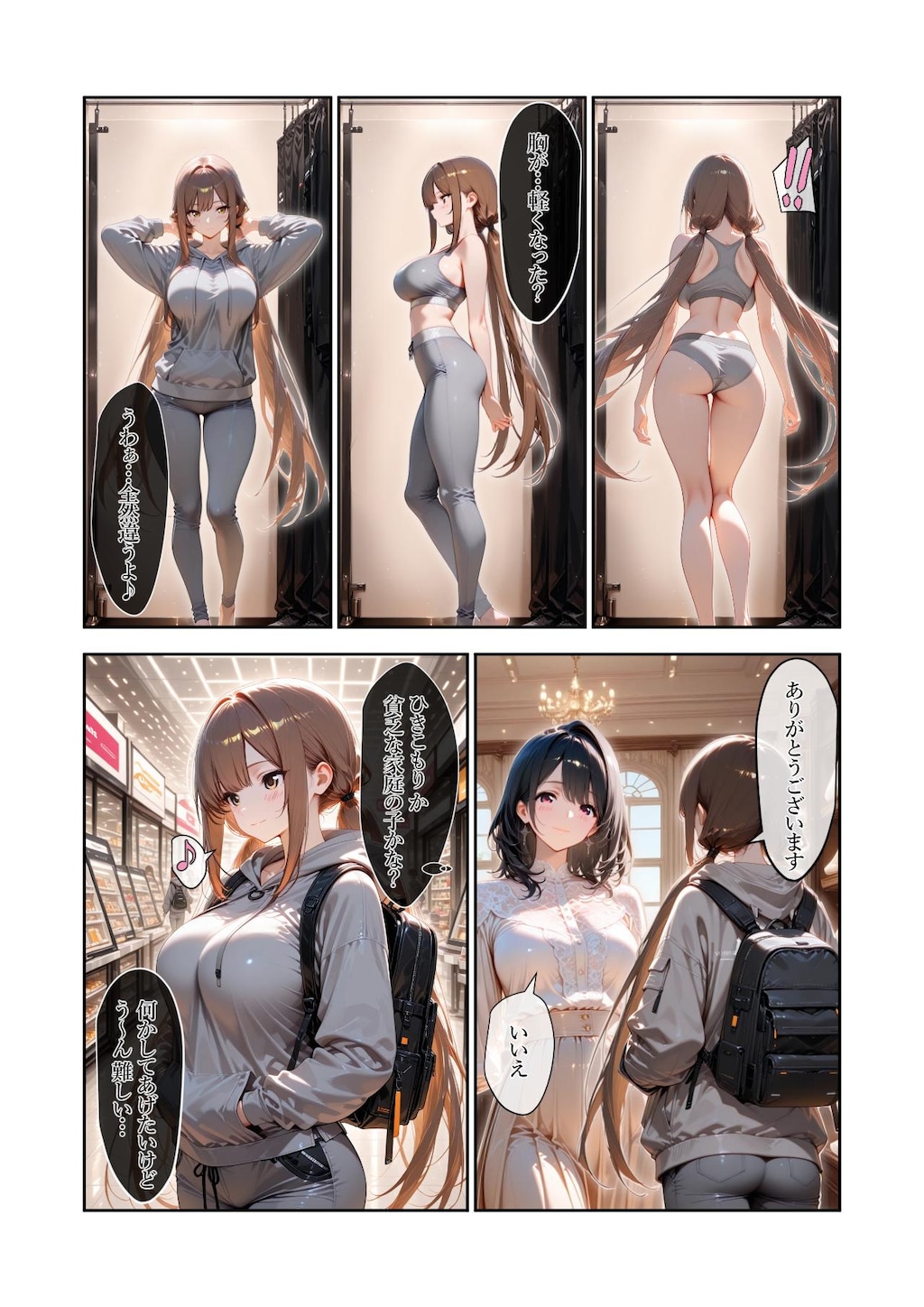 手描き加筆漫画・体験版前編