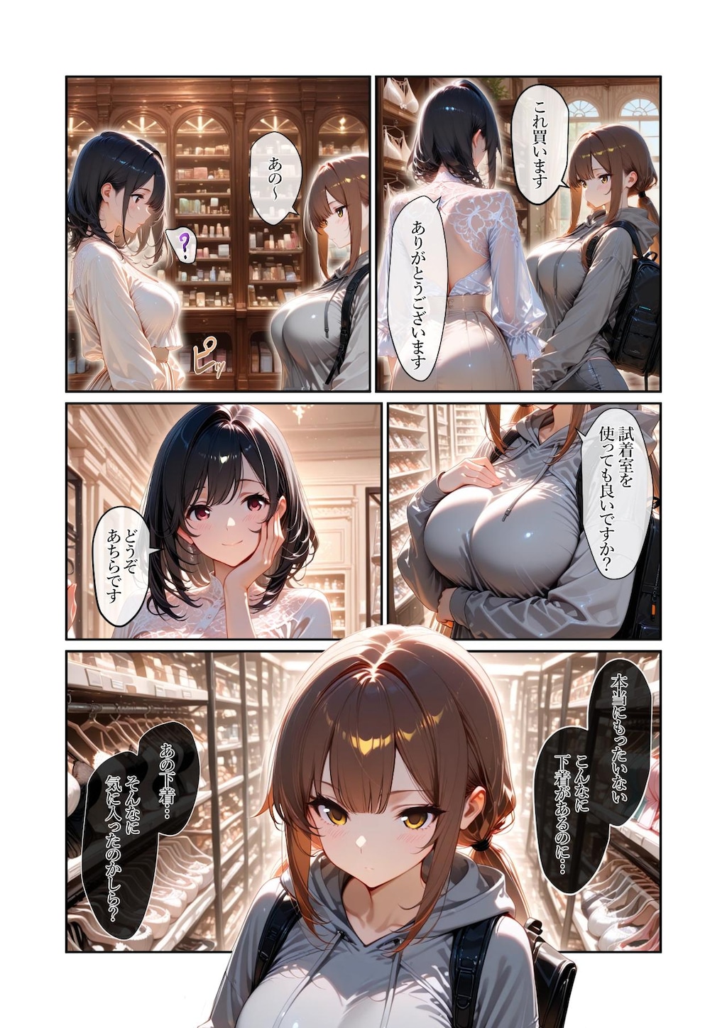 手描き加筆漫画・体験版前編