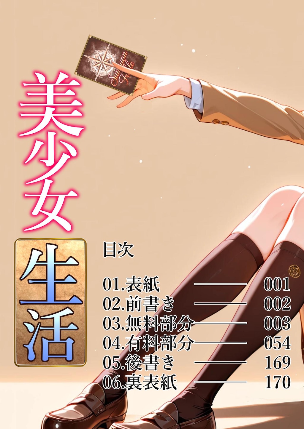 手描き加筆漫画・体験版前編