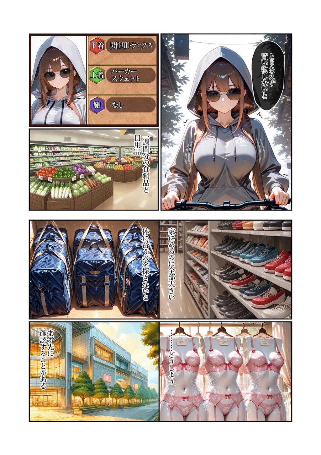 手描き加筆漫画・体験版前編