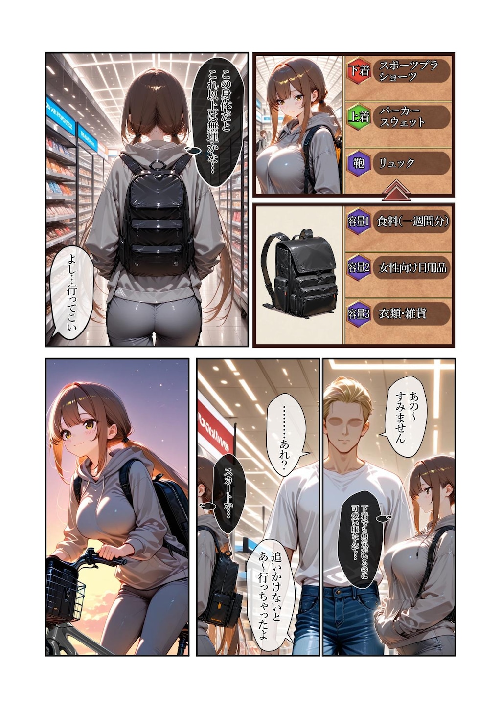 手描き加筆漫画・体験版前編