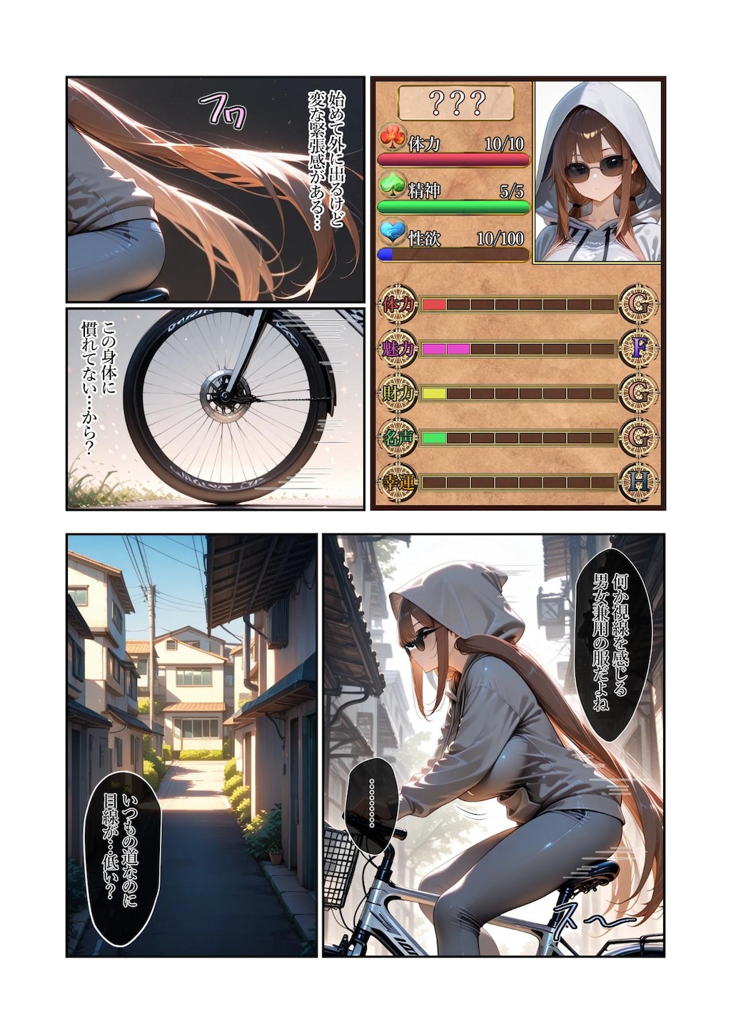 手描き加筆漫画・体験版前編