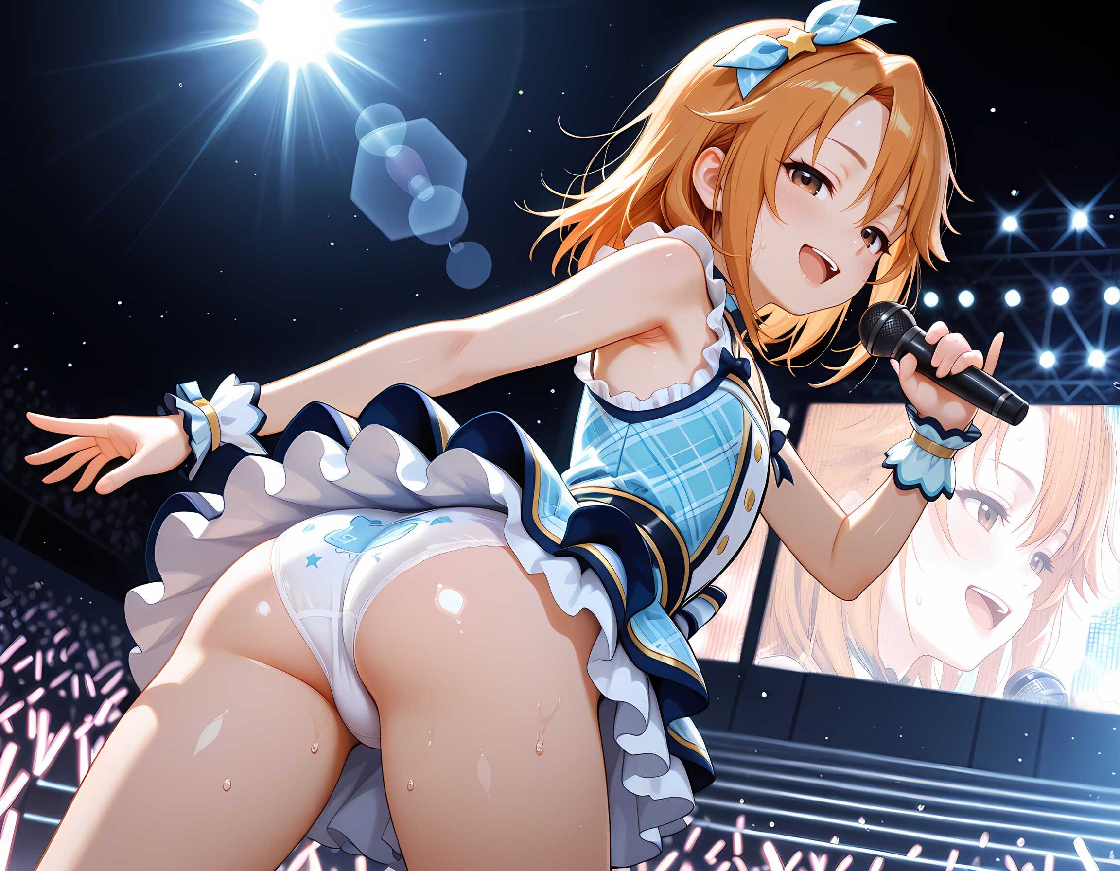 【アイマス】結城晴：コンサート、パンチラ