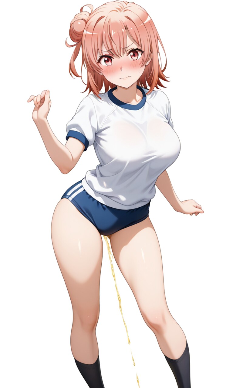 ブルマお漏らし【由比ヶ〇結衣】