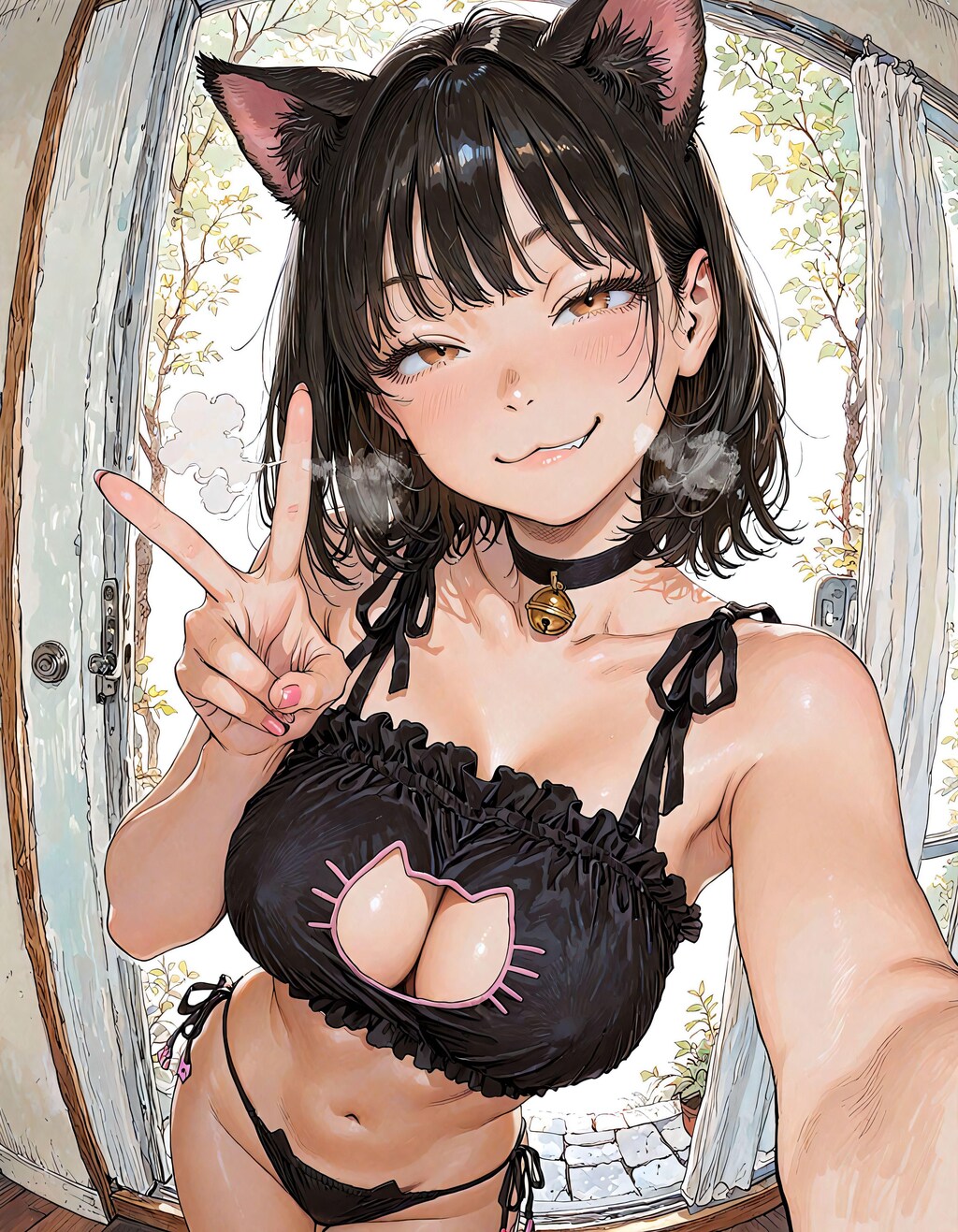 猫耳と下着とか