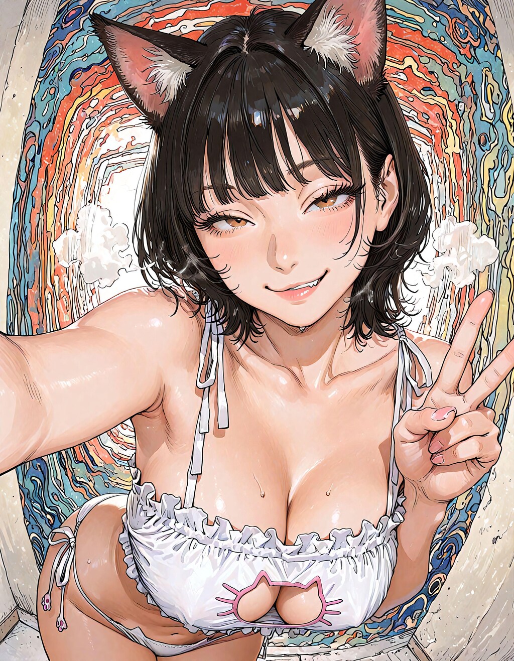 猫耳と下着とか