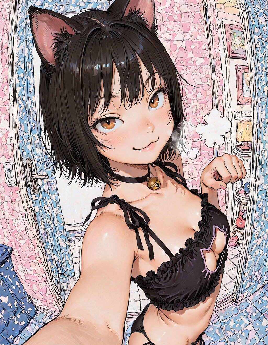 猫耳と下着とか