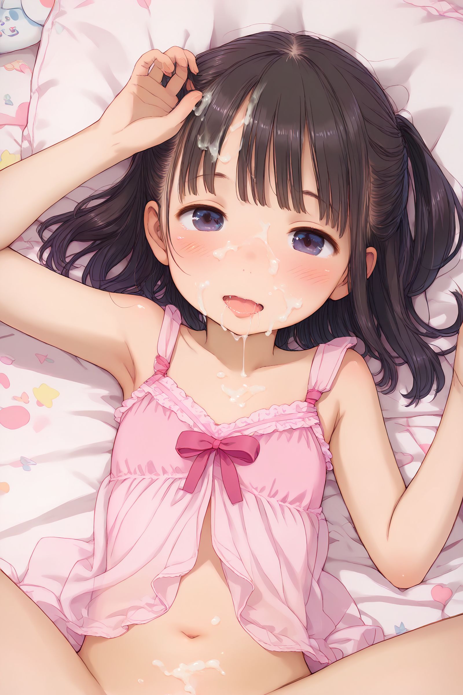 あーこれ？乳液だか化粧水を塗ってって言われた時に出し過ぎたんだよな。