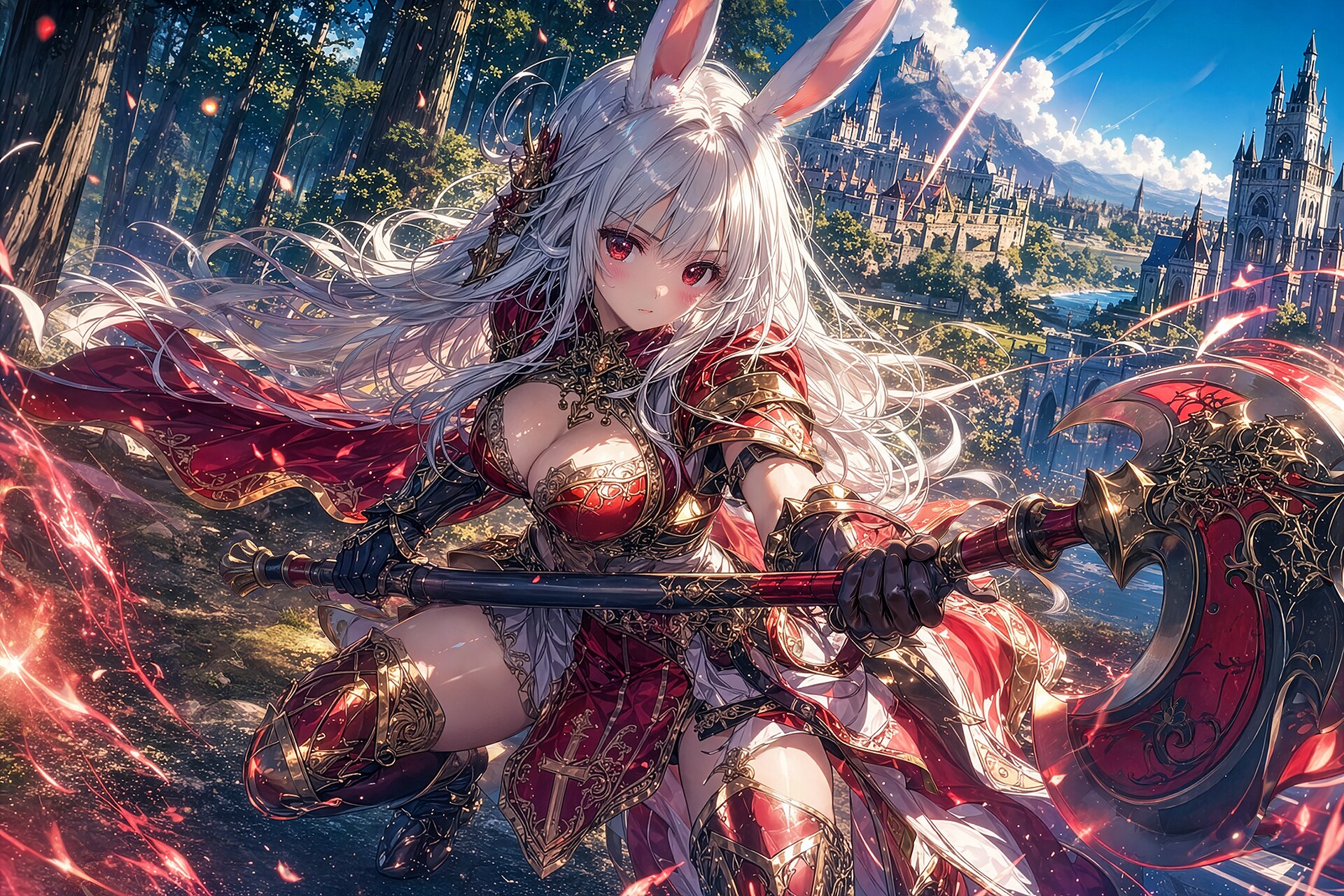 兎獣人戦士アイラさん