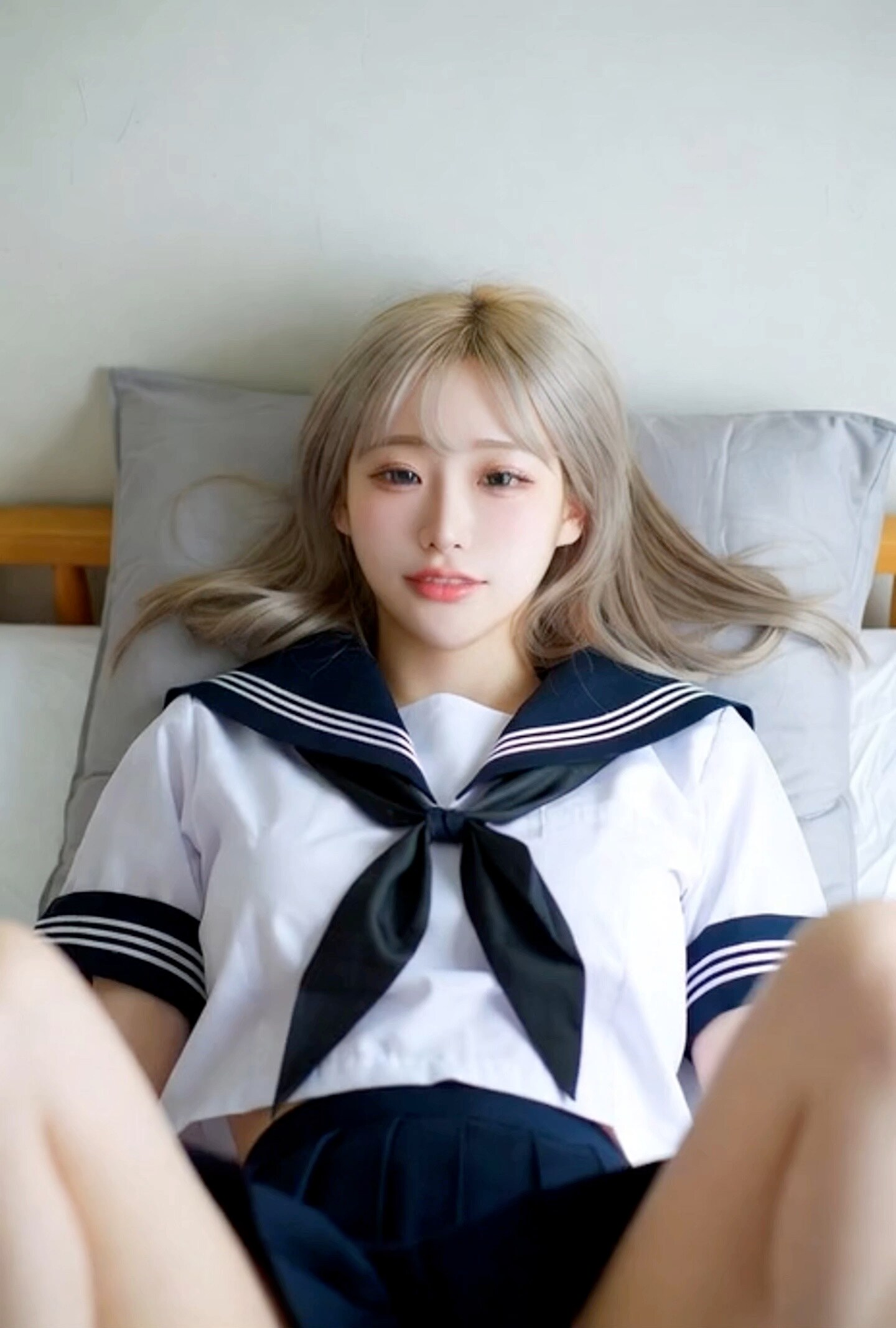 着衣でハメられながらピースJKちゃん