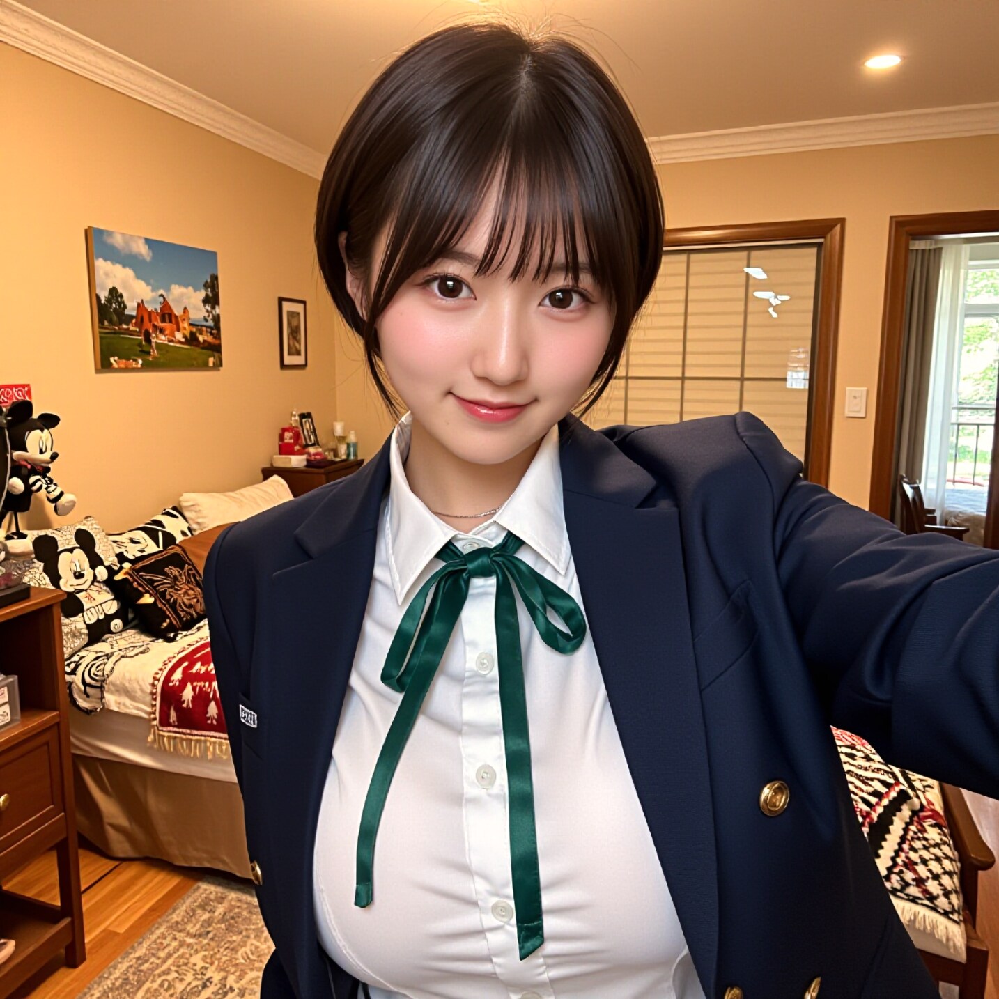 260518P【10枚】ご主人様限定♡つばさの秘密の制服コス写真送っちゃお