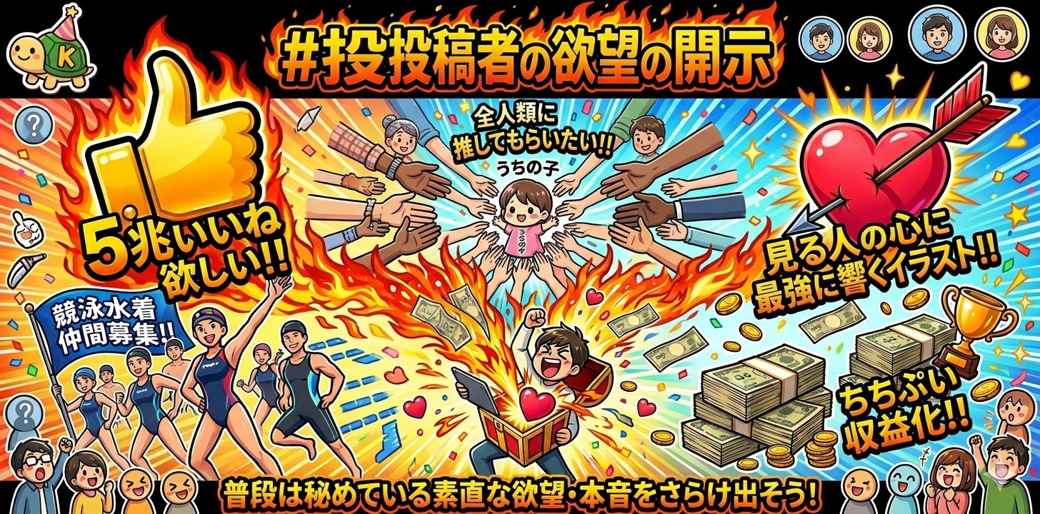 #投稿者の欲望の開示 2026/6/11 0:00~2026/6/14 23:59