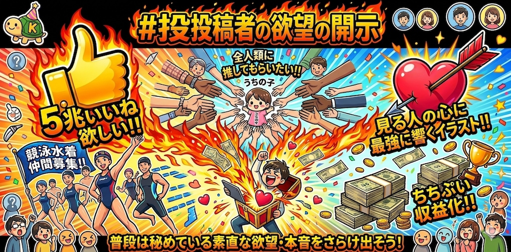 #投稿者の欲望の開示 2026/6/11 0:00~2026/6/14 23:59