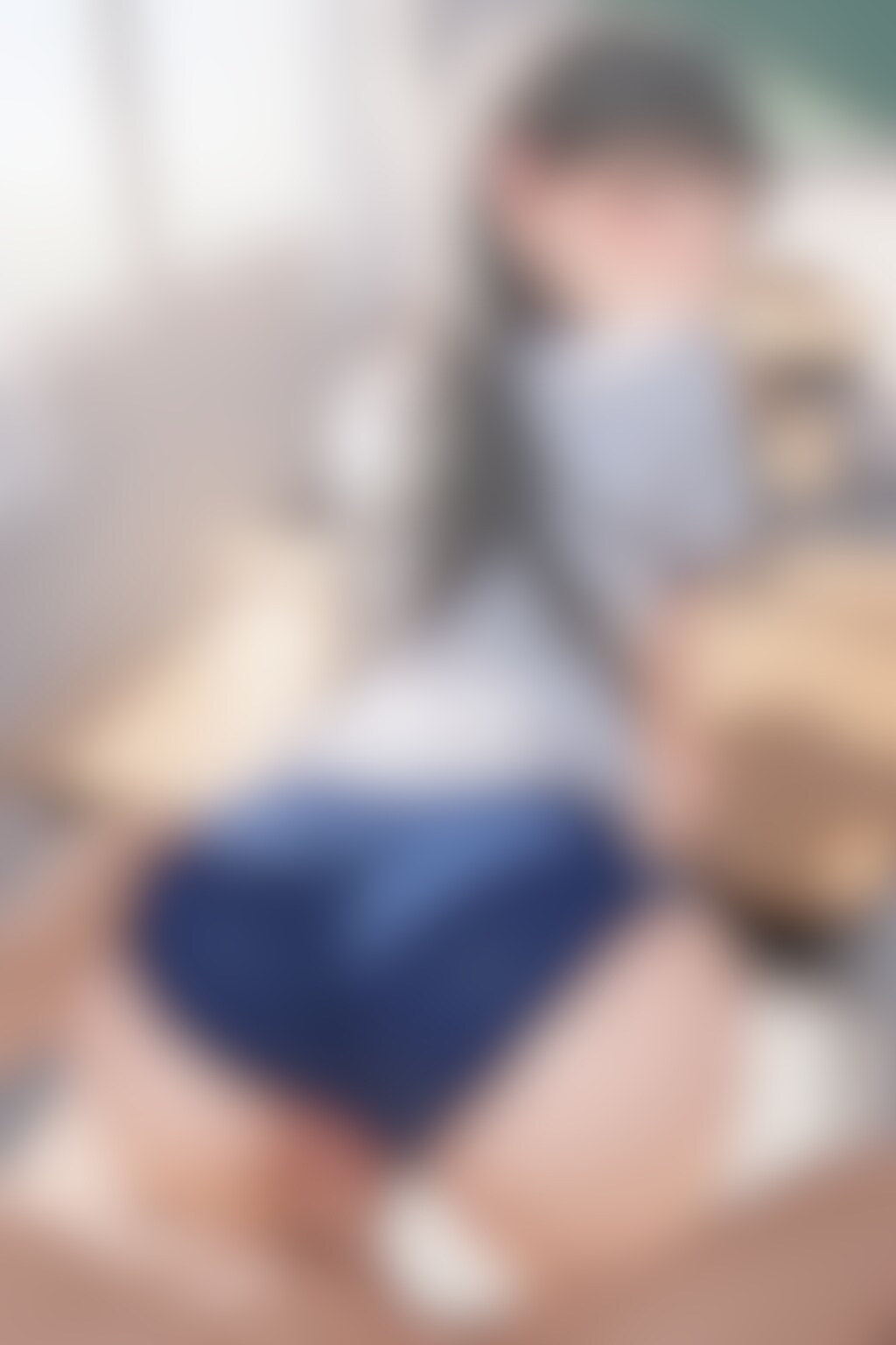 小早川〇枝｜ブルマでバック