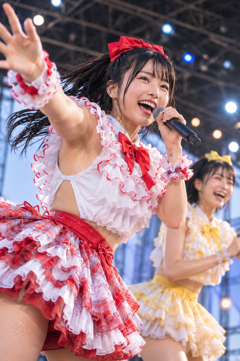 夏フェス❣️アイドル❤️💛💜