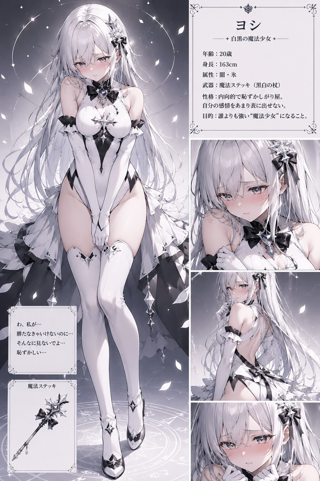 魔法少女にあこがれて闇魔法少女になったヨシちゃん
