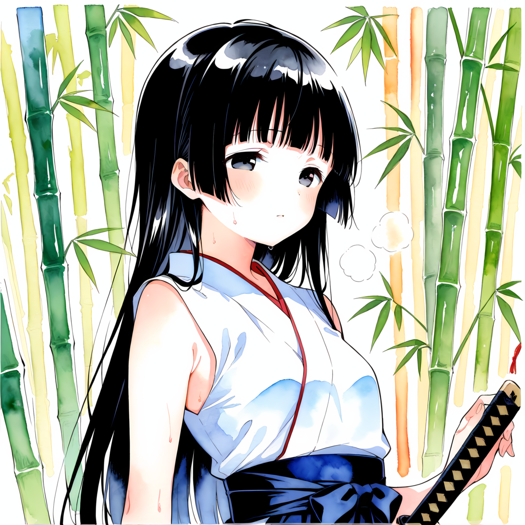 この刀は竹光ではないぞ！別イラスト