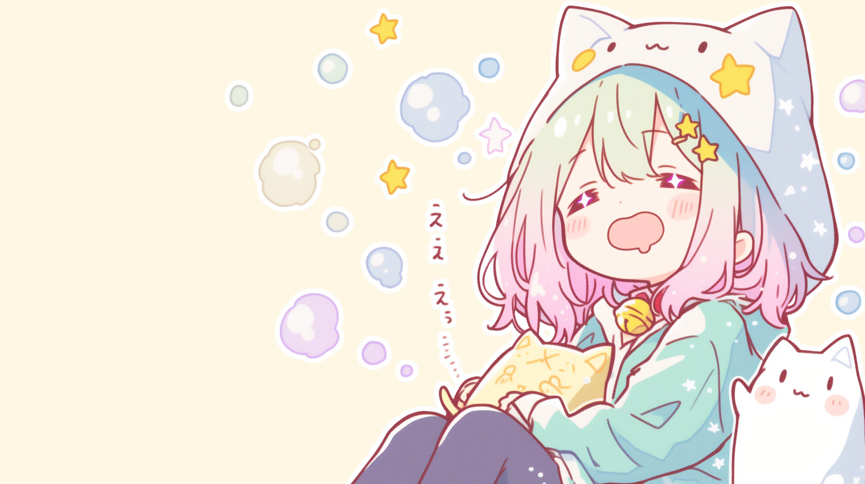 ゆるかわお化けとちびキャラちゃん