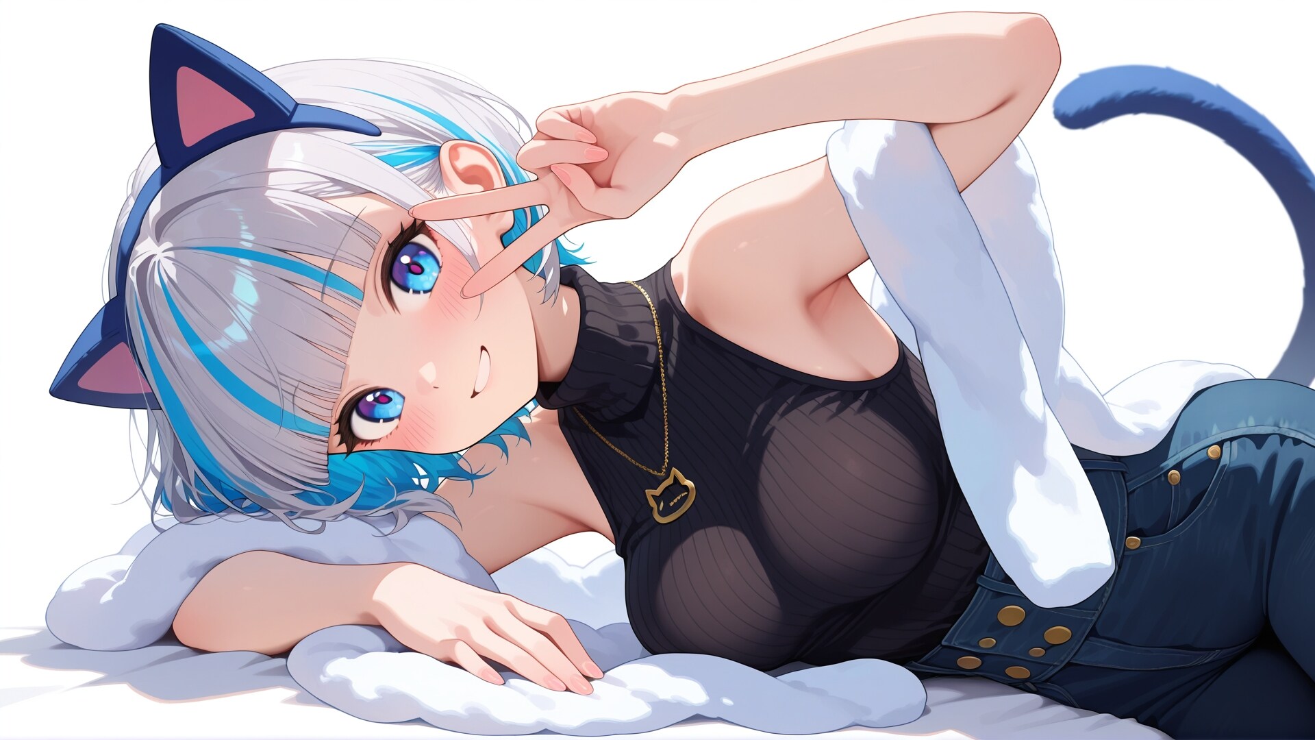 大人キャットガールコーデ