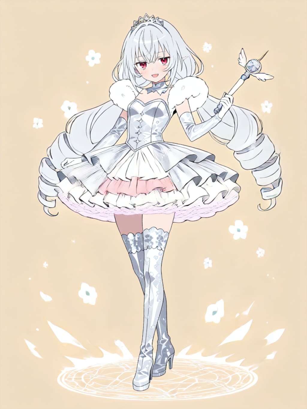 変身！魔法少女 アイ【パラパライラスト】