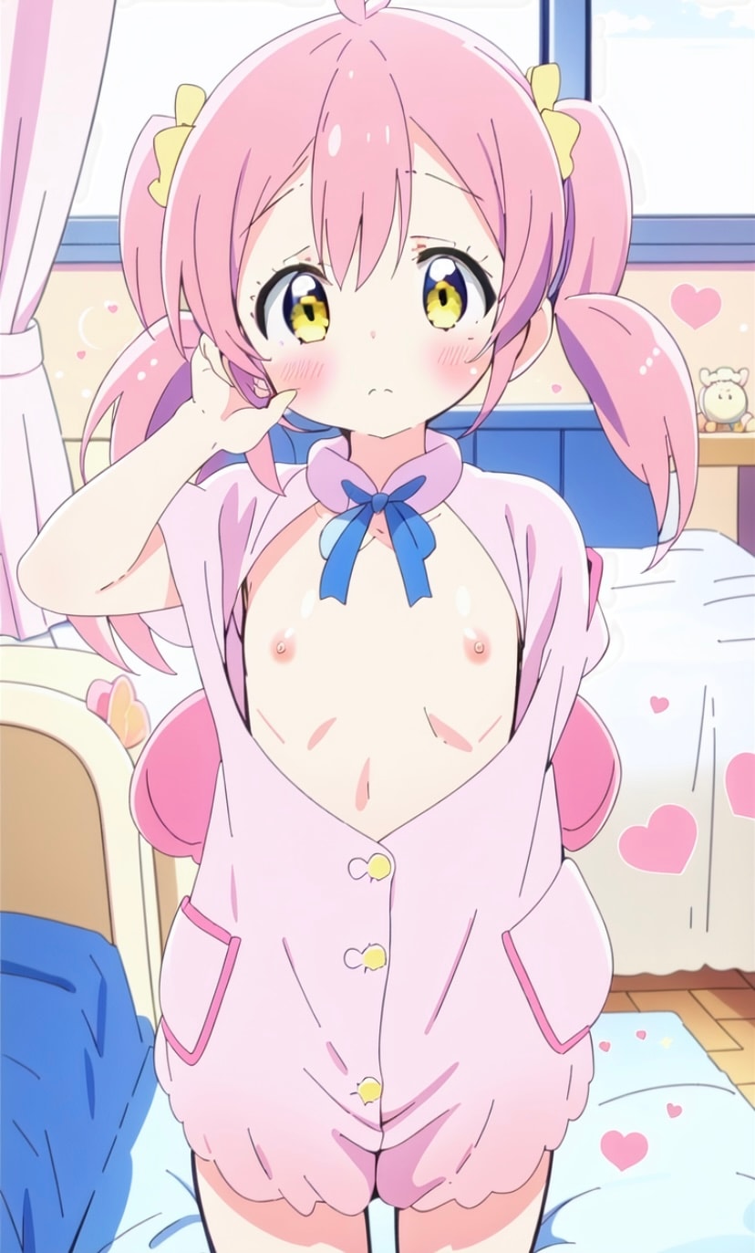 ピンクヘアー2☆