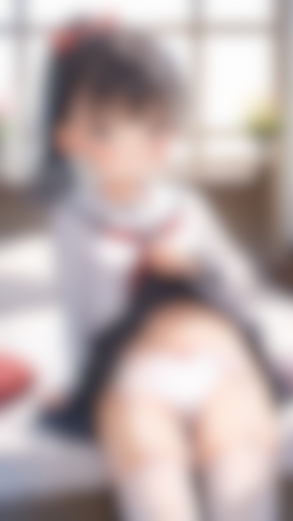 〇リJ〇ちゃんたちがセーラー服＆ガーターベルトで正常位（10枚）