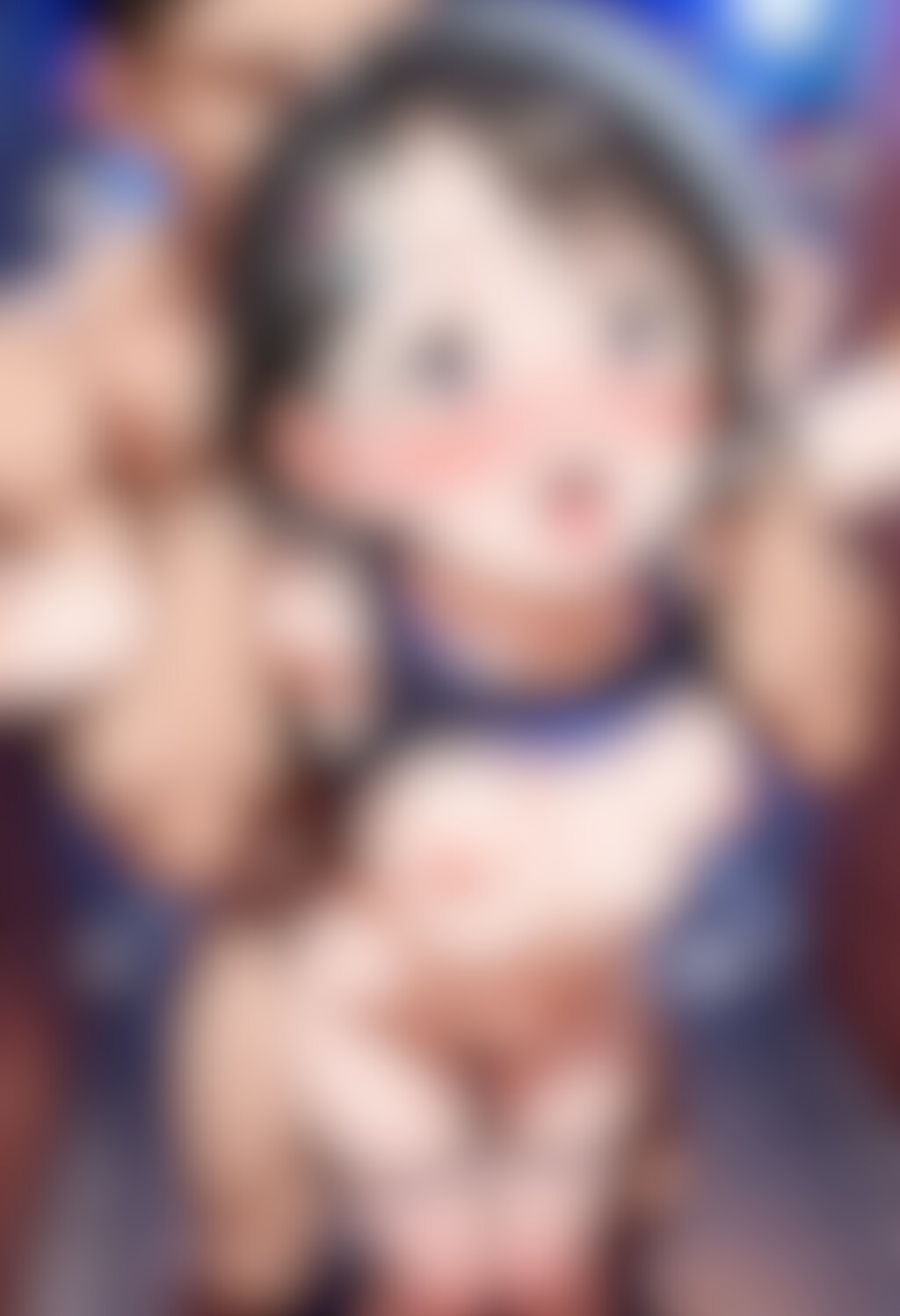 路地裏でバックから襲われる佐々木千枝